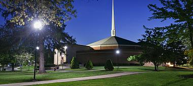 Chapel at night